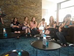 Start zur Stadtrallye